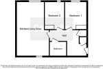 Floorplan of Buttercup Crescent, Lyde Green, Bristol, BS16 7LE