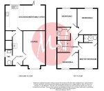 Floorplan of Orchid Close, Lyde Green, Bristol, BS16 7GY