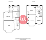 Floorplan of Oakdale Road, Downend, Bristol, BS16 6EA