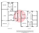 Floorplan of <c:out value='Badminton Road, Downend, Bristol, BS16 6NP'/>